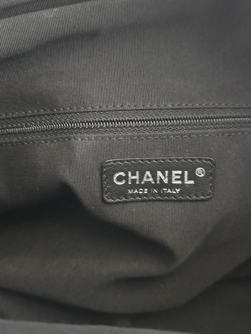 Chanel Silver Rue Cambon Clutch Bag